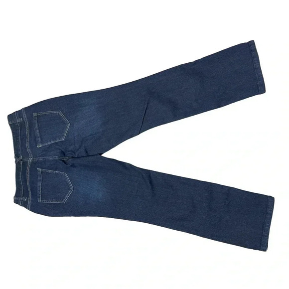 Christopher‎ & Banks Signature Slimming Petite Jeans Dark Wash Mid Rise - Picture 3 of 9